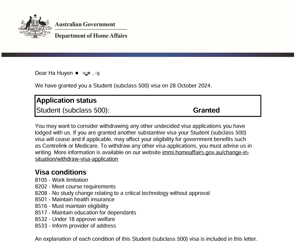 Kinh nghiệm xin visa du học hè thành công
