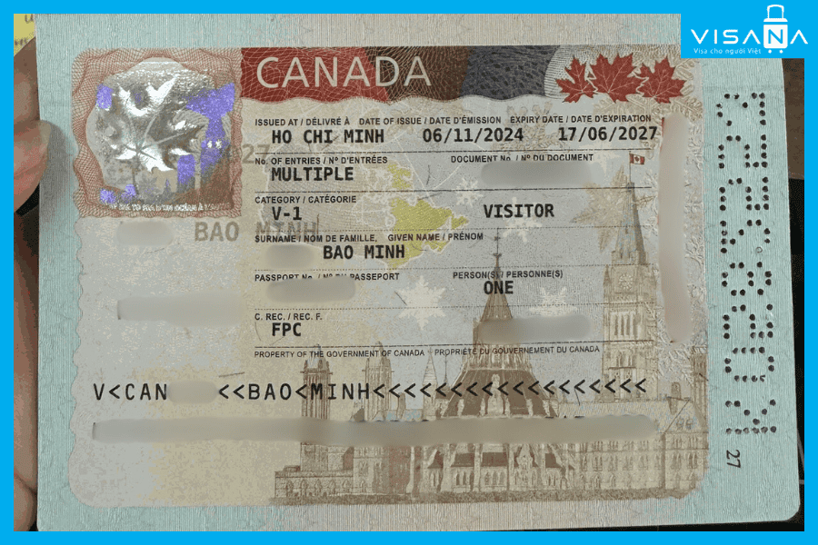 Visa du lịch Canada
