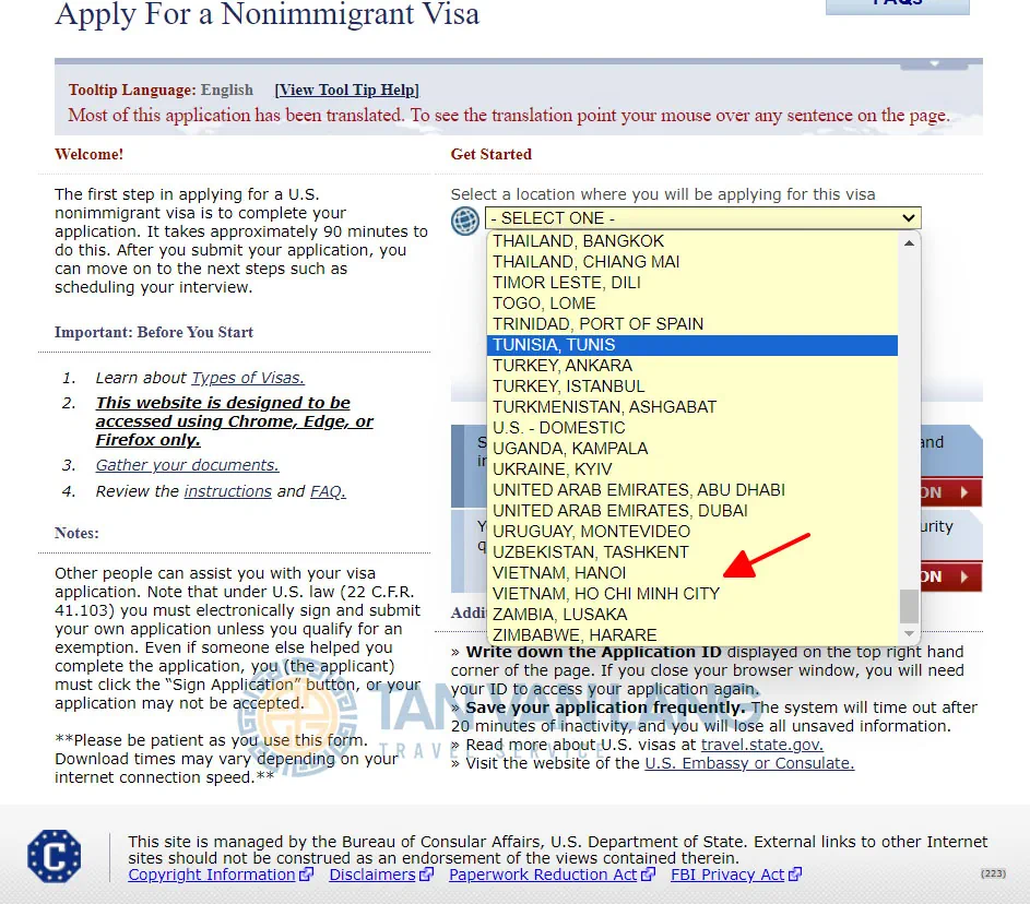 Chuẩn bị hồ sơ xin visa du học Mỹ